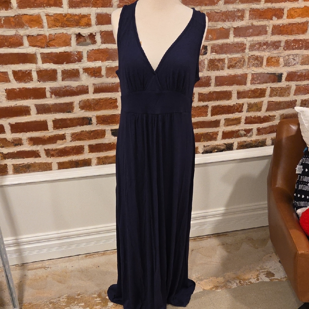 Loveappella Deep Blue Maxi Dress